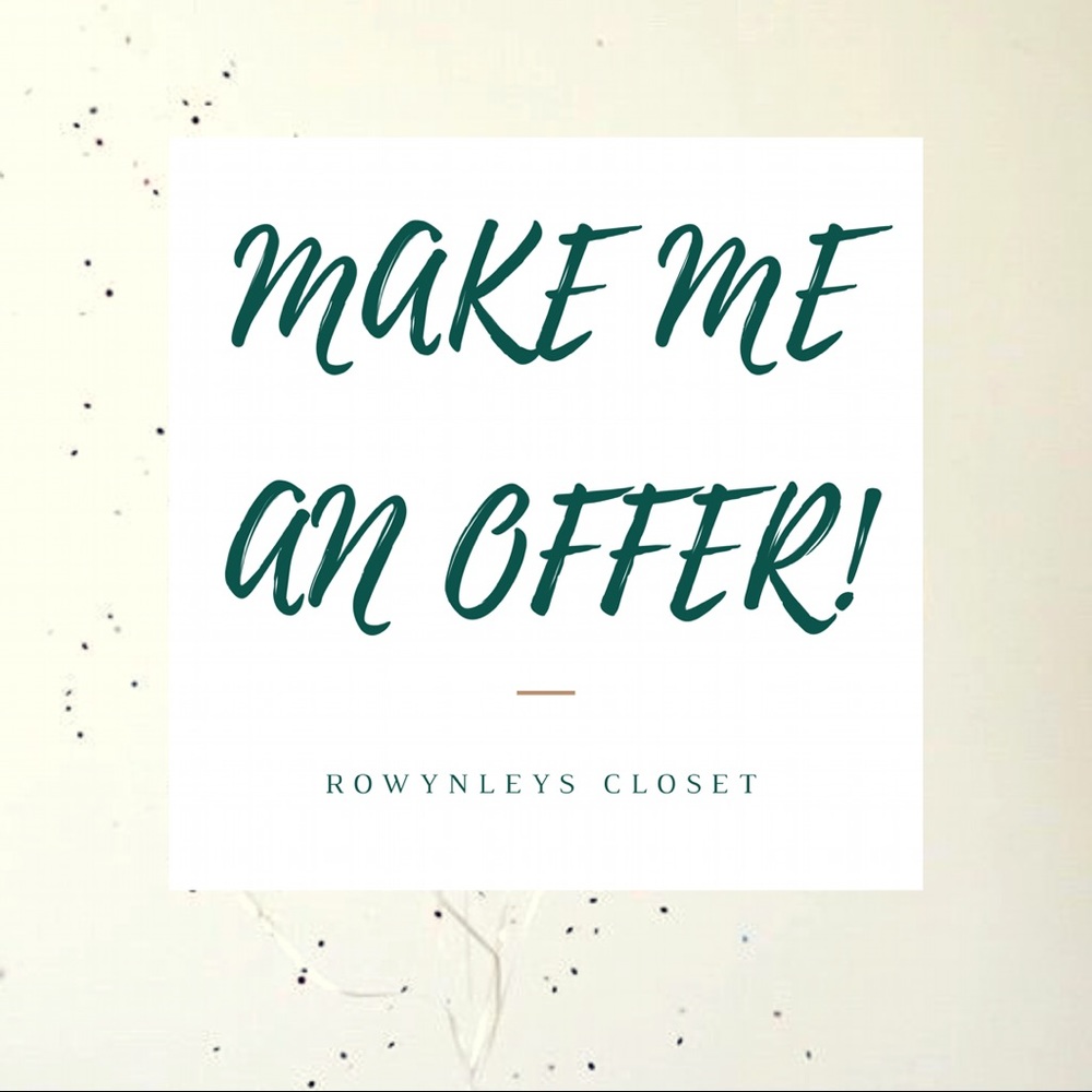 Open to offers ☺️